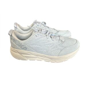 Hoka One Clifton L Suede Size 11.5 Womens 10.5 Mens Running Casual Shoes